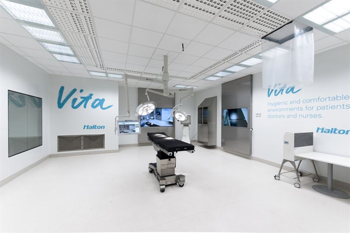 Halton innove en fournissant un air propre dans toute la salle d&#8217;opération