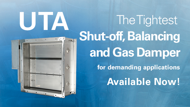 The tightest Shut-off, Balancing and Gas damper for demanding applications now available!
