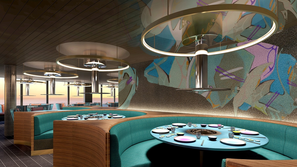 Halton va fournir des hottes design pour un nouveau bateau de croisière de luxe