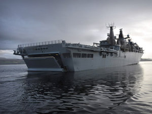 HMS Albion &#8211; Landing platform dock