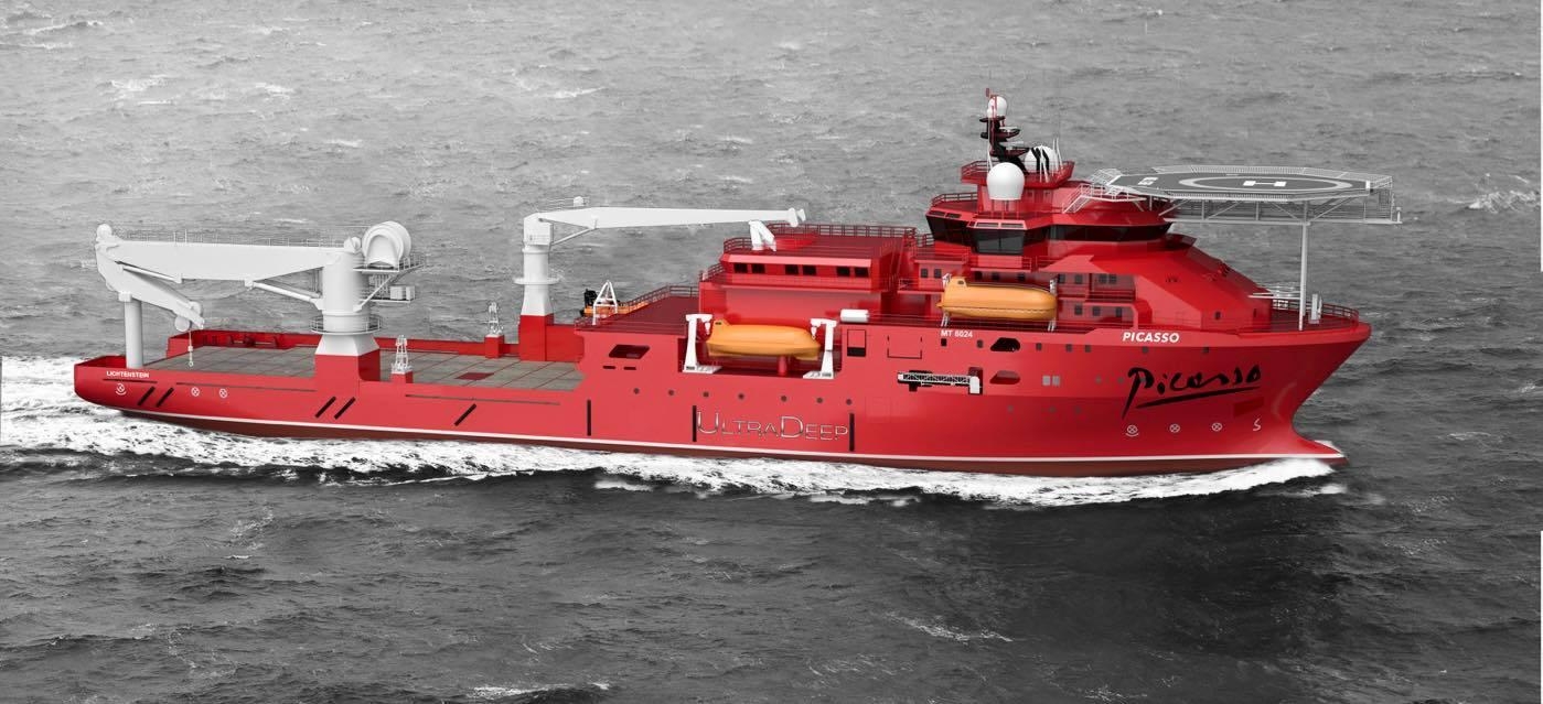 DP2 DSCV Picasso – Diving Support Construction Vessel