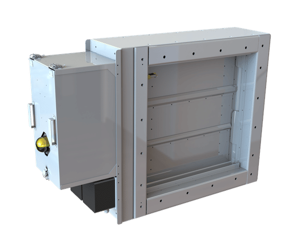 FDH H0(H120) Fire and gas damper against hydrocarbon fire