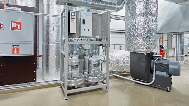 Halton Central Vacuum Cleaning system serves workshops at School of Arts, Design and Architecture