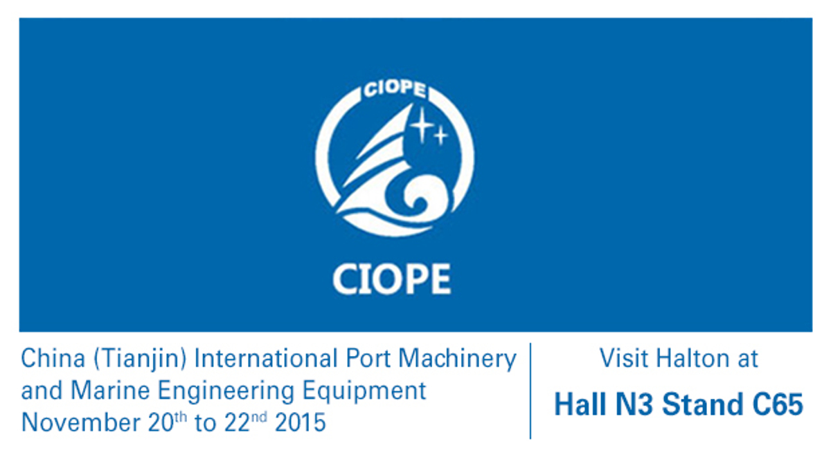 Meet us at CIOPE Tianjin, China &#8211; Hall N3 Stand C65