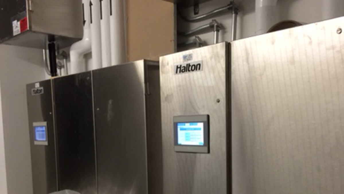 Halton Exhaust Hood Control Panels at Park Royal Shopping Mall