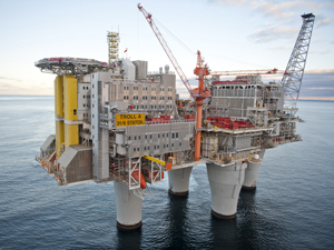 Troll A – Offshore platform