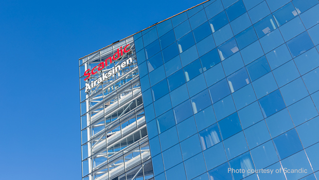 Halton central vacuum cleaning system to the new extension in Scandic Hotel Vaasa