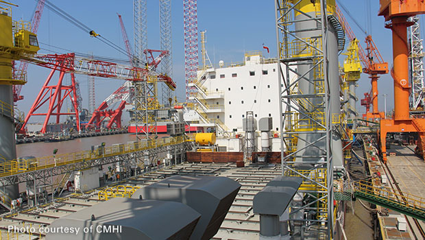 Tender Barge equipped with Halton dampers and droplet separators