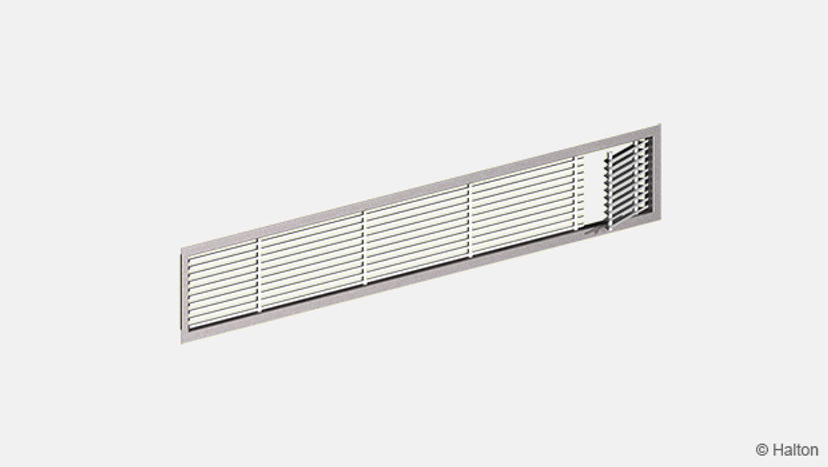 Halton ASC &#8211; Window bench grille