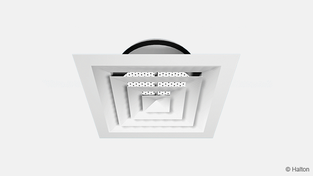 Halton DFA – Square conical diffuser