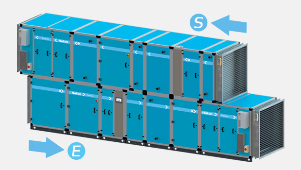 EXT – Extenso exhaust and supply Air Handling Unit