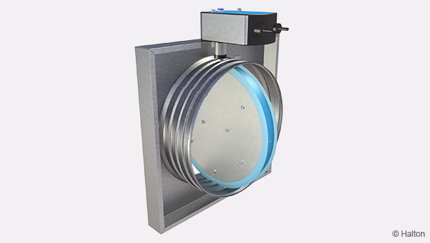 Halton FDI – Fire damper (EI 60 S)