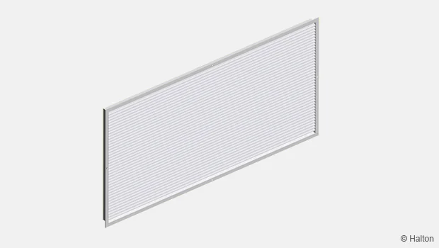 Halton HDF &#8211; Exhaust grille with filter