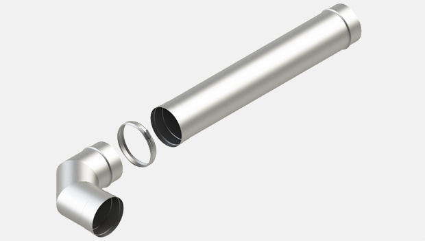 HSWCK – Single wall grease duct (UL)