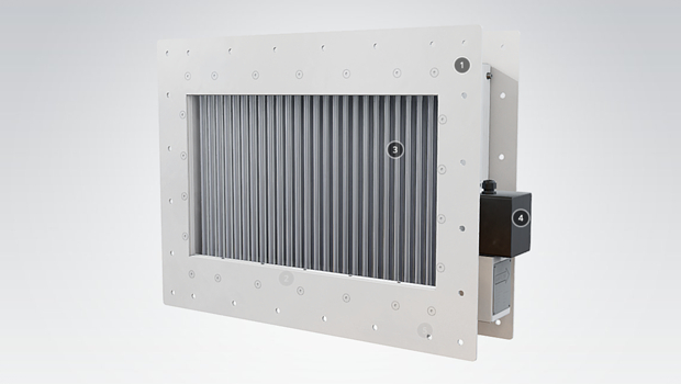 DSA Droplet separator with heating