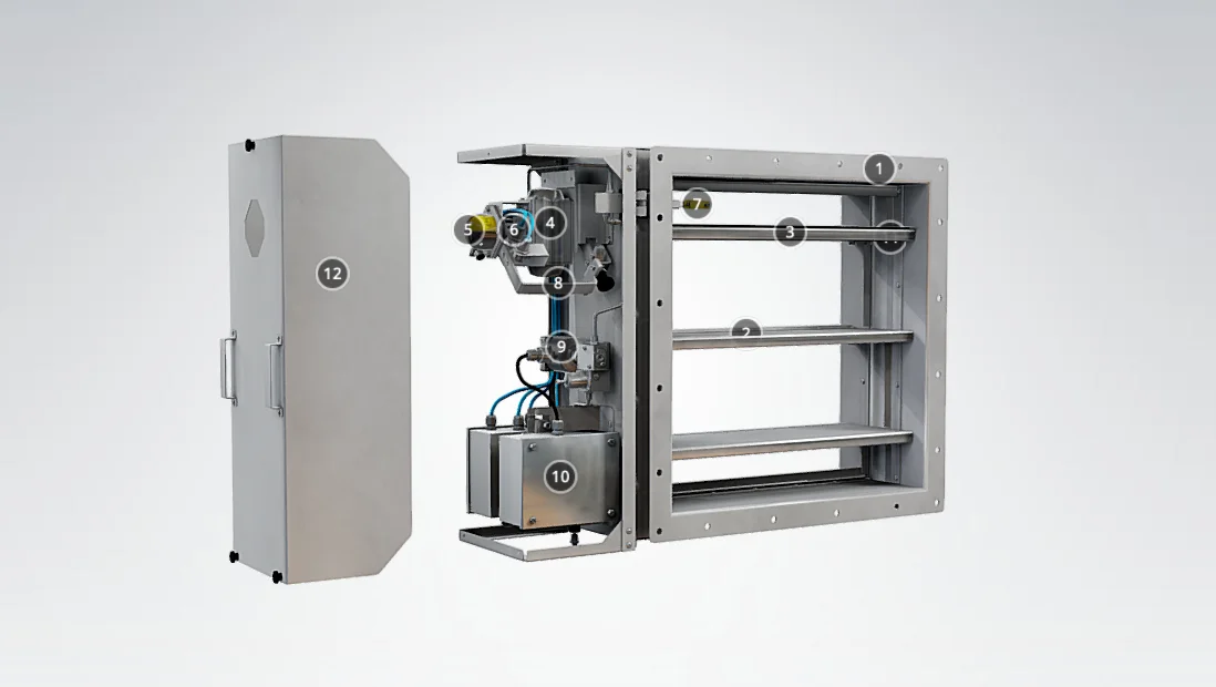 FDA &#8211; A0(A60) Fire and gas damper