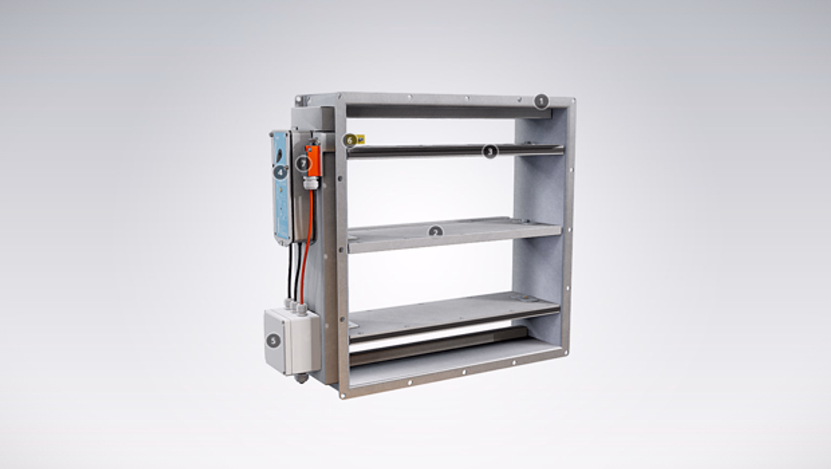 FDL &#8211; A0(A60) Fire damper