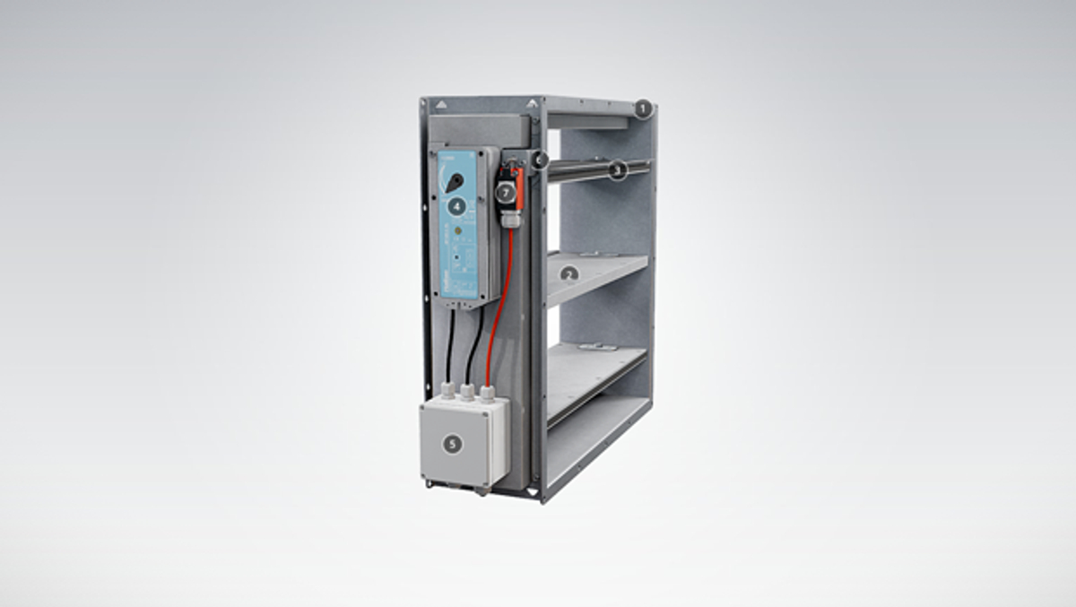 FDL A0(A60) fire damper
