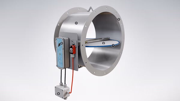 FDO &#8211; A0(A60) Fire and gas damper