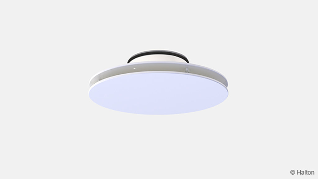 Halton Jaz JDB, modern circular diffuser from Halton