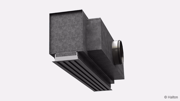 Halton Jaz Linear VAV (JLS) – Diffuseur linéaire actif
