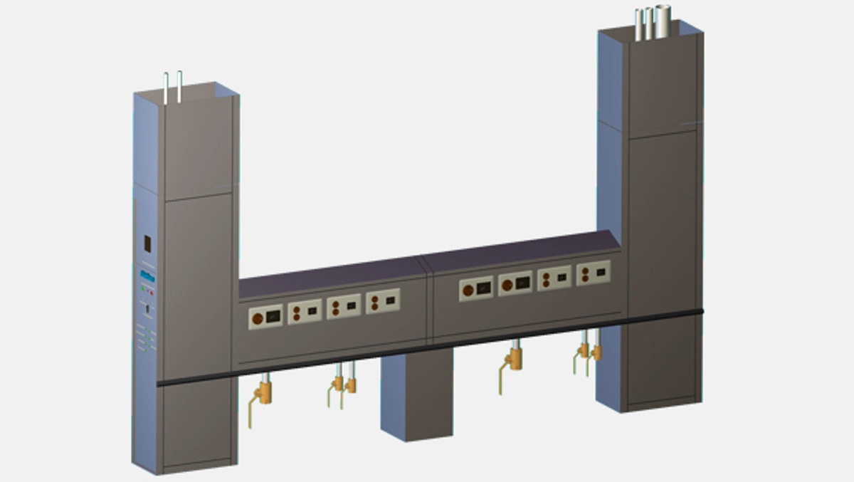 KDS-W &#8211; Kitchen utility distribution systems (UL)