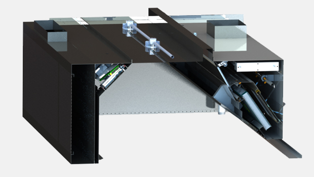 KVC-WW-UV – Capture Ray™ UV and water wash exhaust hood with supply air (UL)