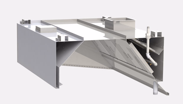 KVE-CM – Capture Jet™ continuous mist exhaust hood (ETL)