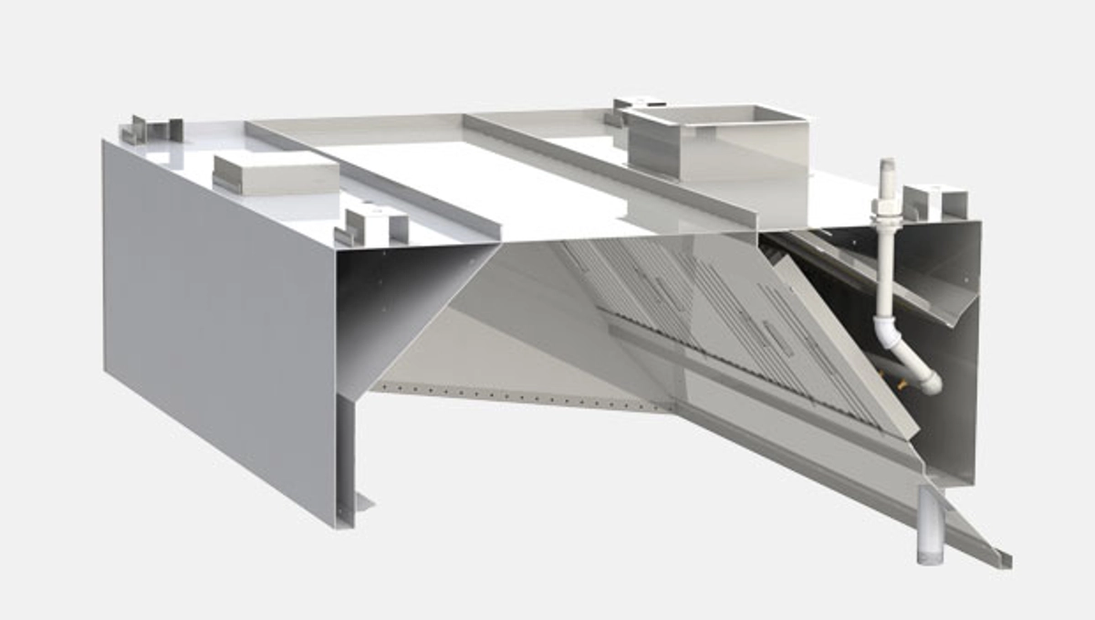 KVE-CM &#8211; Capture Jet™ continuous mist exhaust hood (ETL)
