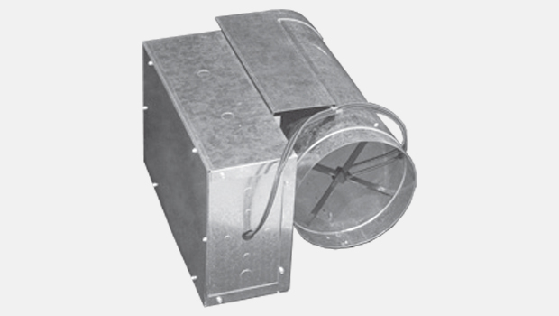 KVV-R – Kitchen ventilation rectangular VAV box