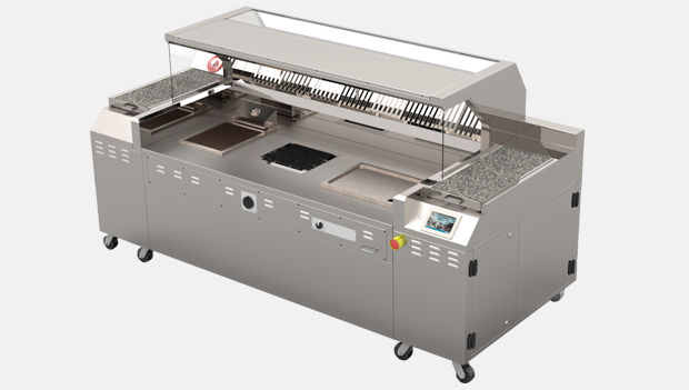 KMC-A &#8211; MobiChef mobile cooking station with appliances (ETL)