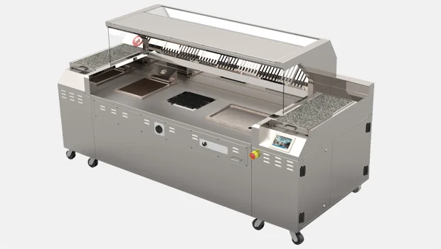 KMC-A &#8211; MobiChef mobile cooking station with appliances (ETL)