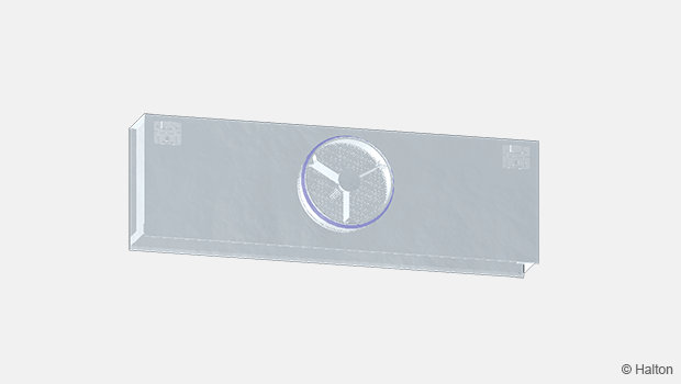 Halton PLD &#8211; Plenum for linear slot diffuser
