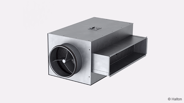 Halton PRL – Plénum étanche pour grille
