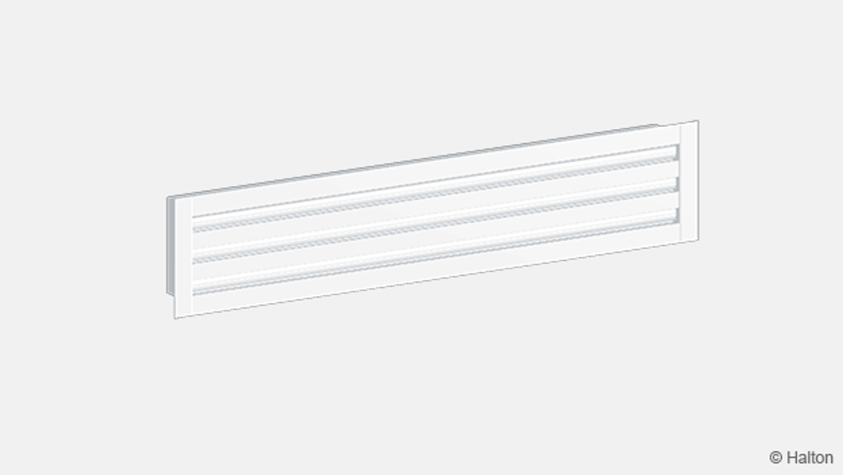 Halton SLM &#8211; Linear slot diffuser