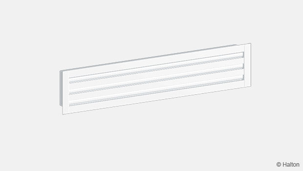 Halton SLM &#8211; Linear slot diffuser