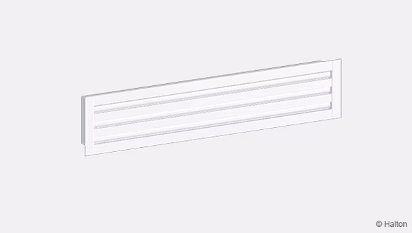 Halton SLM &#8211; Linear slot diffuser
