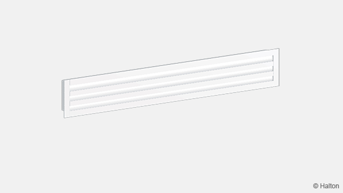 Halton SLN &#8211; Linear slot diffuser