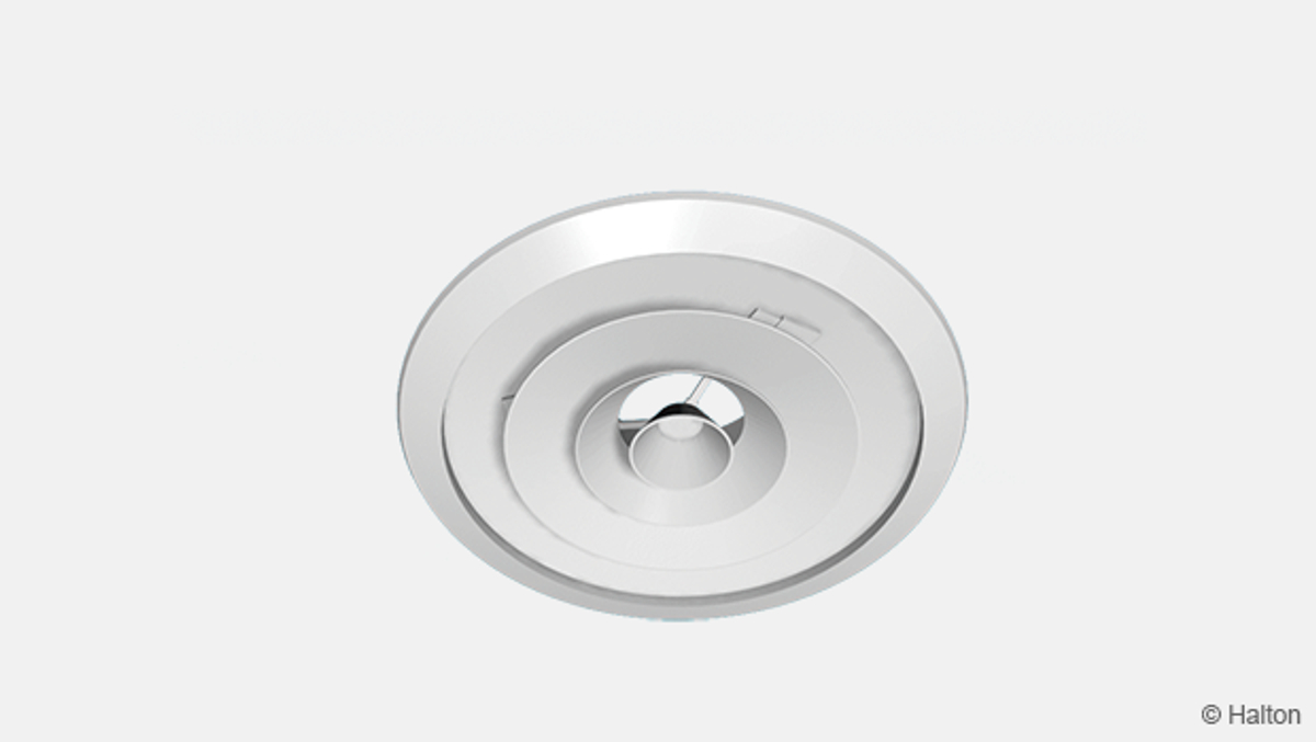 Halton TCM &#8211; Conical diffuser