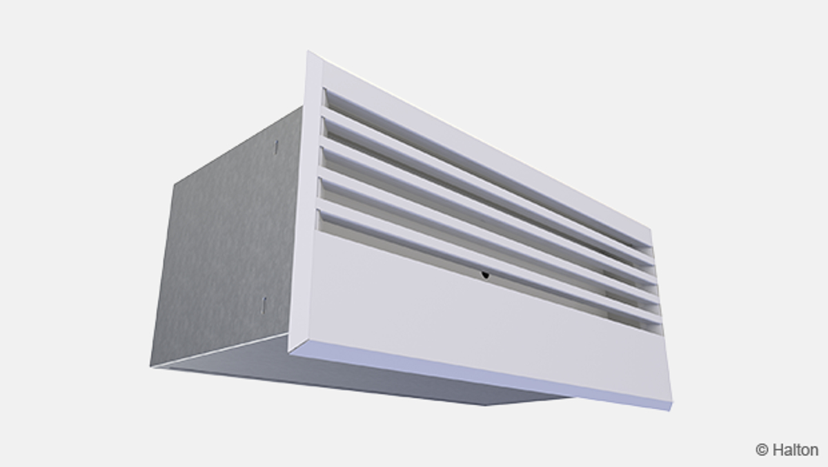 Halton TLB &#8211; Wall diffuser unit