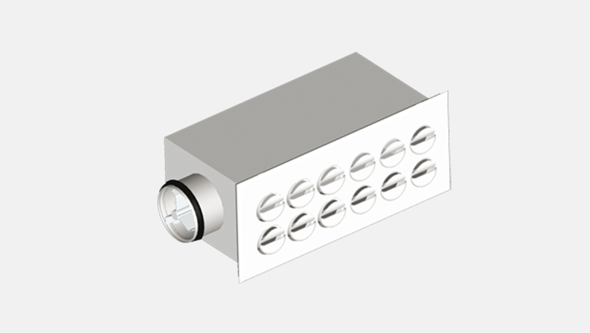 Halton TLD &#8211; Nozzle diffuser unit