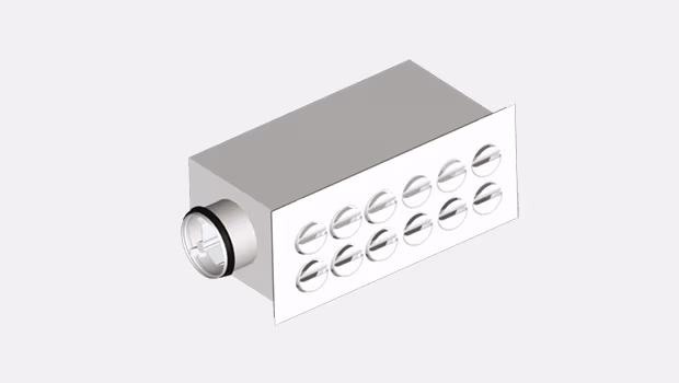 Halton TLD &#8211; Nozzle diffuser unit