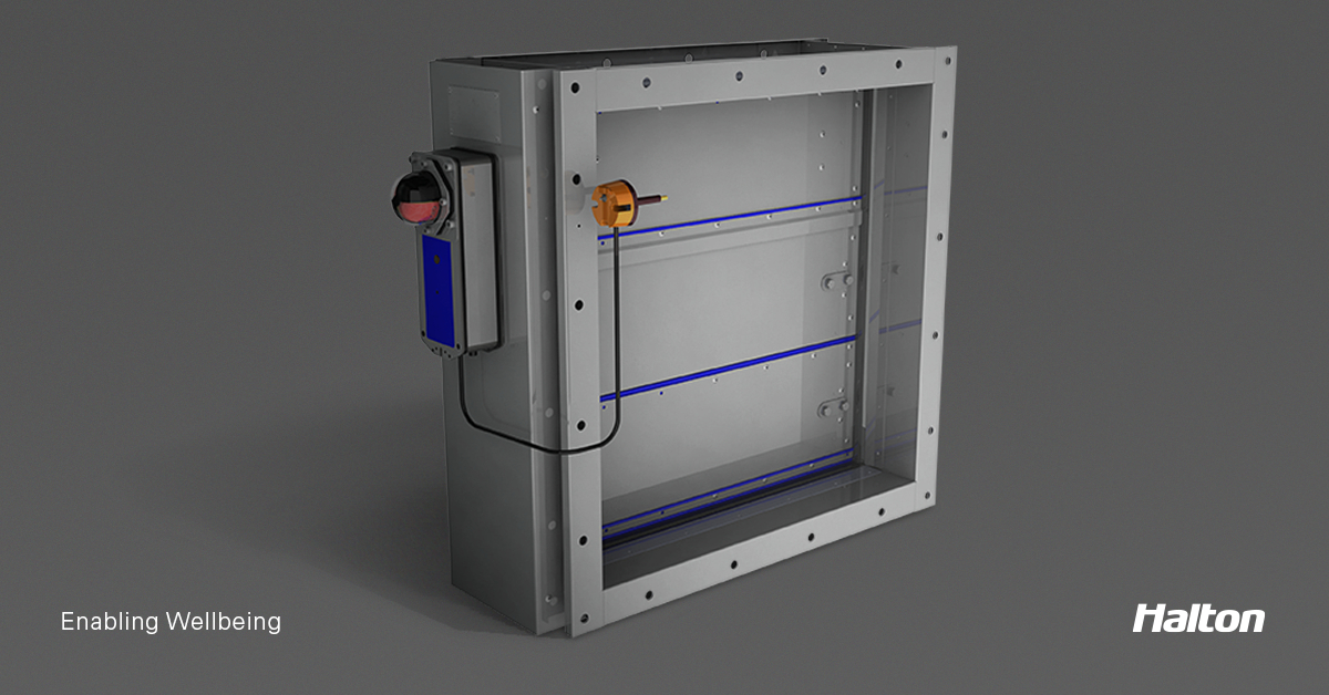 Halton supplied ATEX certified fire dampers to a TurkStream substation