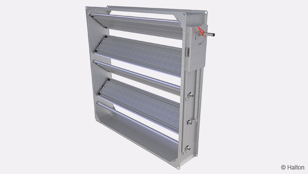 Halton UTK – Monisäleinen ilmavirran säätöpelti (CAV)
