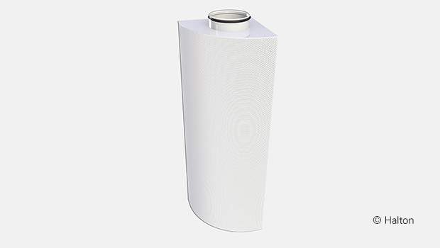 Halton Zen Corner (ZCO) – Diffuseur à déplacement