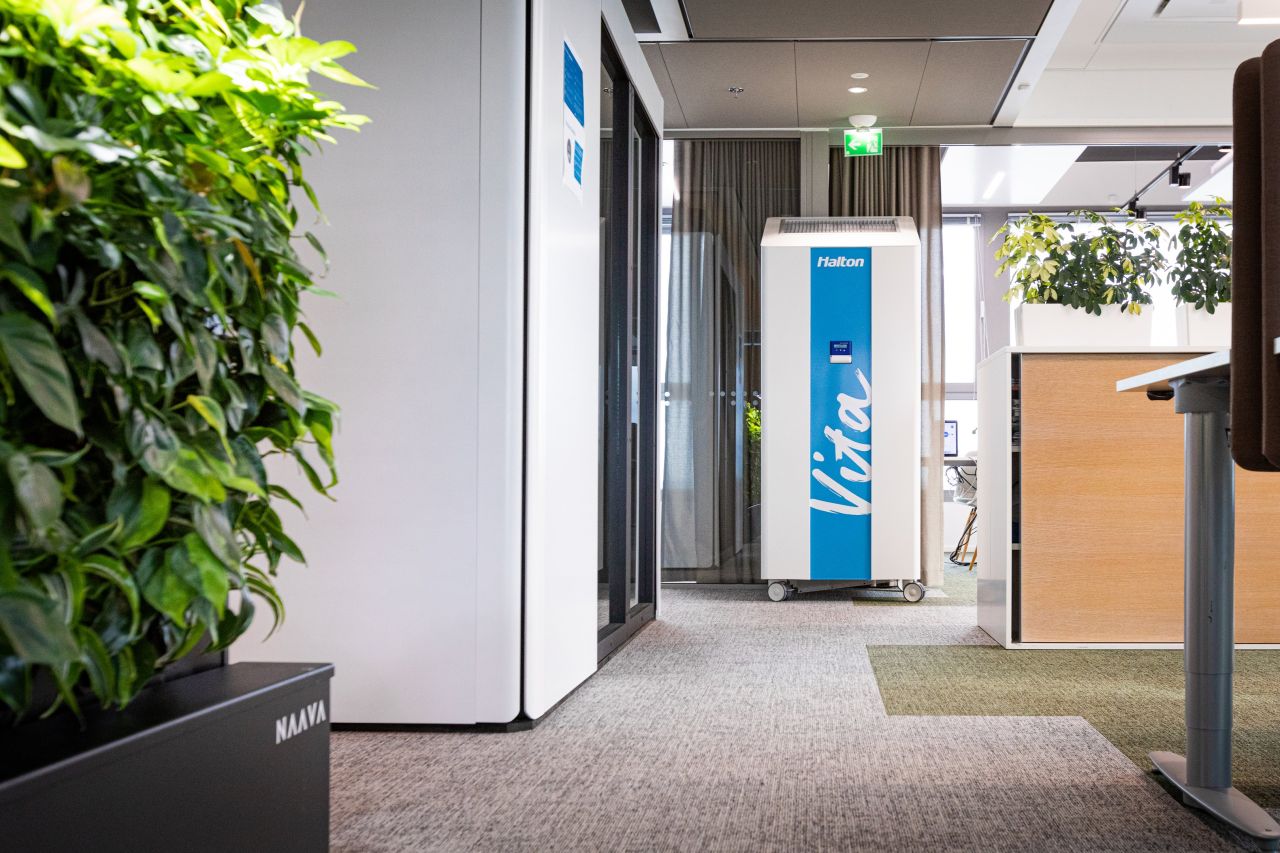 Halton Vita Cell Room &#8211; A mobile clean air solution for a room
