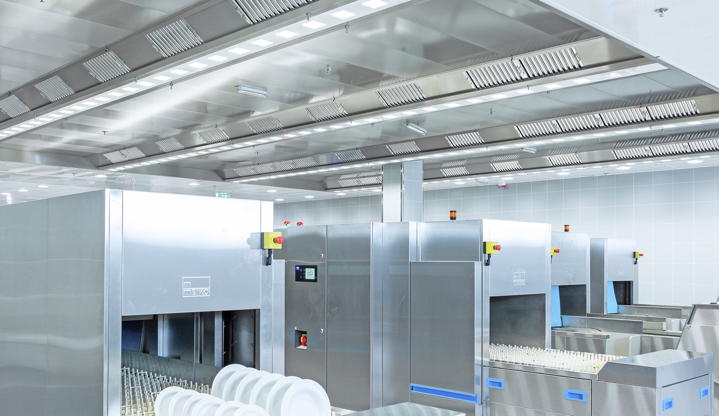 KCV – Plafond filtrant pour laveries (CE)