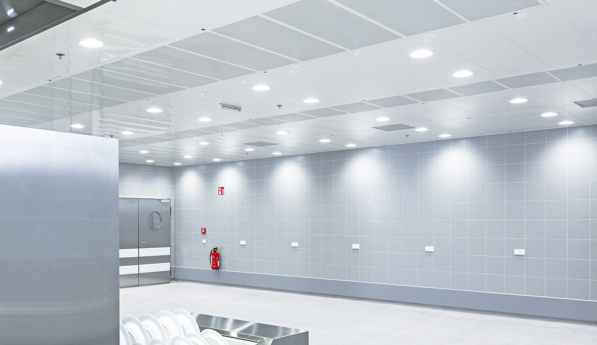 LFU kitchen laminar flow diffuser
