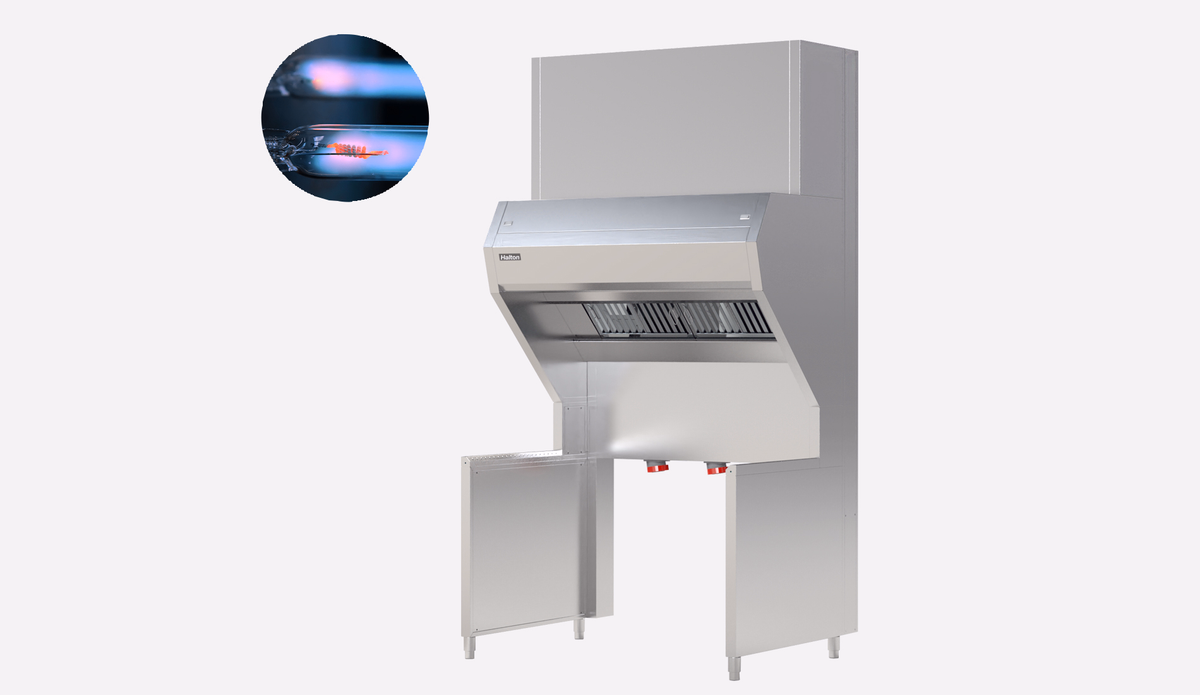 USR-F &#8211; Hotte basse UV Capture Ray™ autoportante (CE)