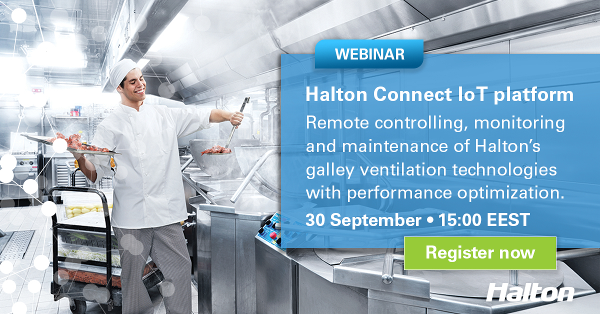 Register now for our upcoming webinar on Halton Connect IoT platform